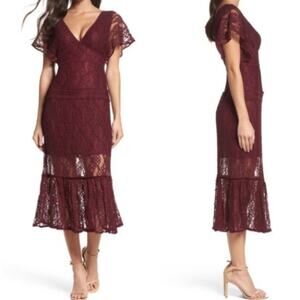NWT Anthropologie Foxie Dox Cecilia Lace Dress.